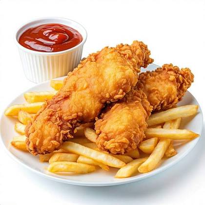 Crispy And French Fries