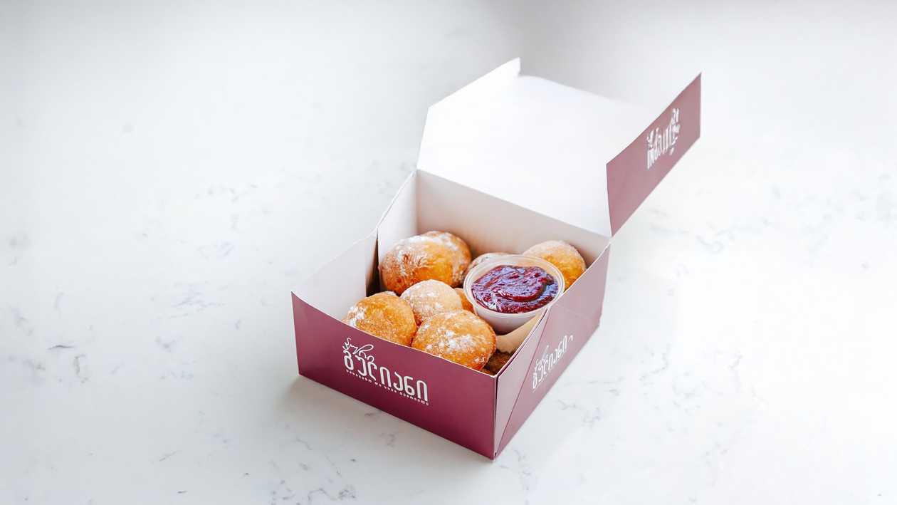 ✨ Ponchiki Box 20₾ (Fasting)