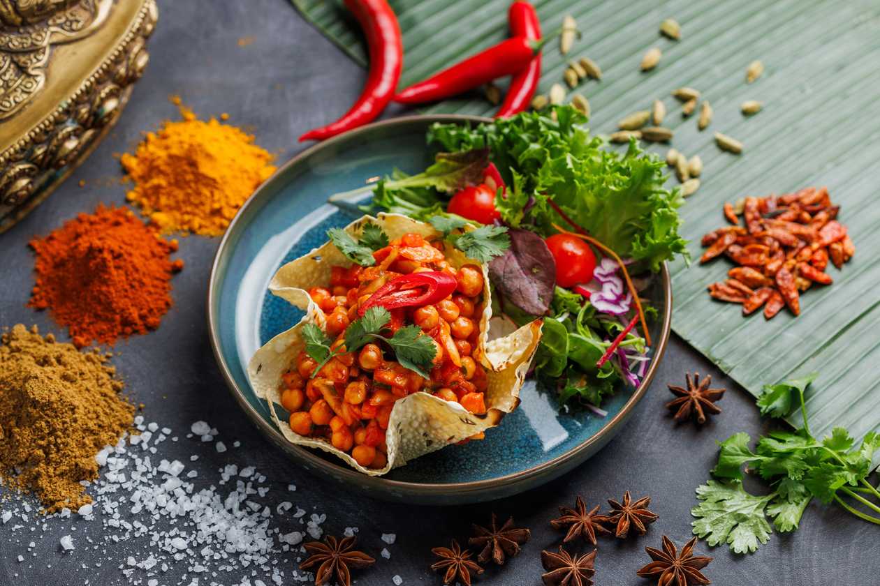 Chana Salad 🌶️