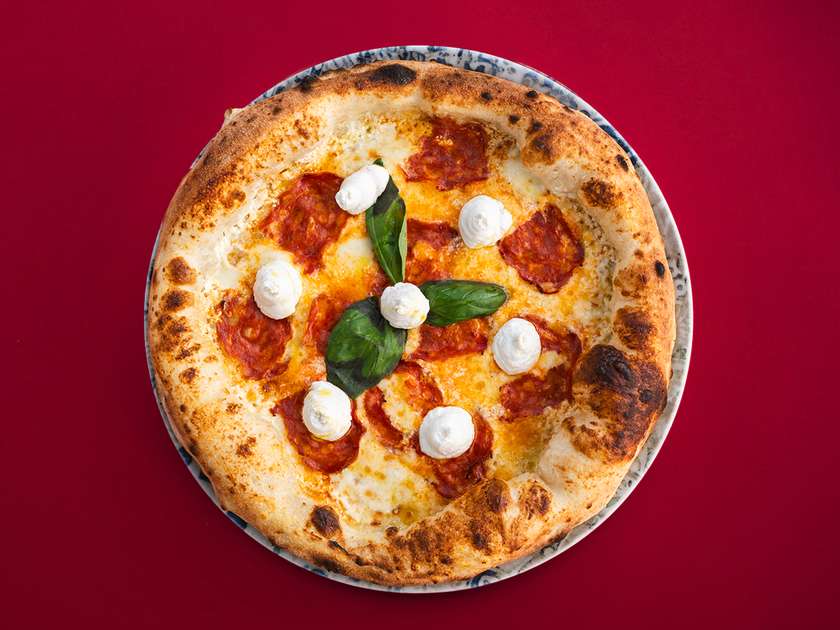 Spianata con ricotta