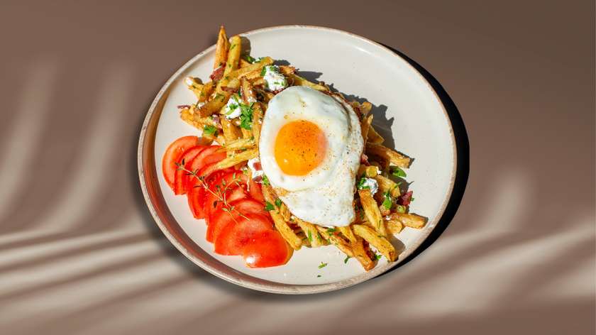 Bacon Egg Fries