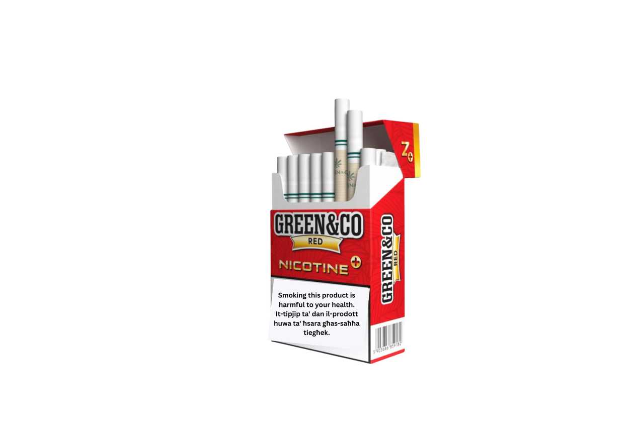 Green & Co - Nicotine CBD Cigarettes