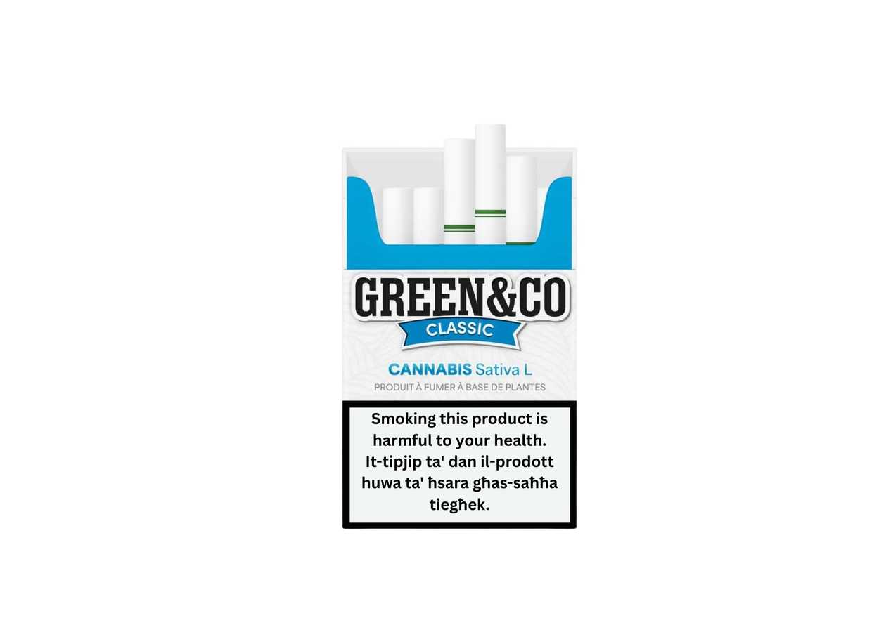 Green & Co - Classic CBD Cigarettes