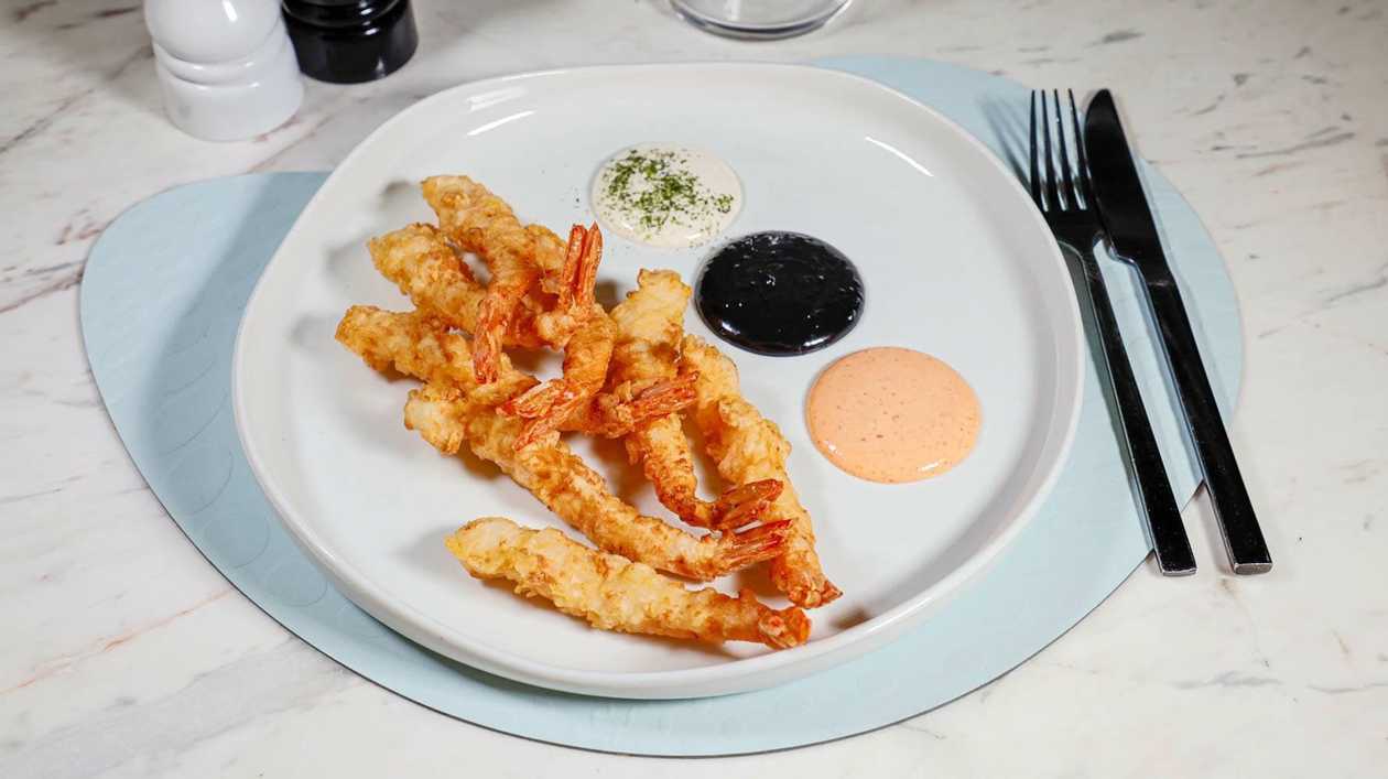 Creveți Tempura
