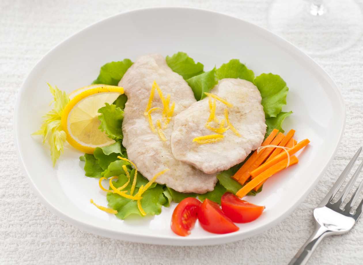 Scaloppina al vino bianco