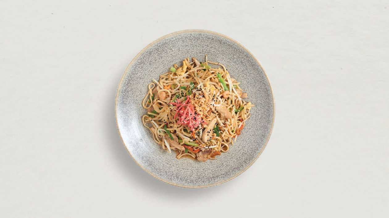 40. Chicken And Prawn Yaki Soba