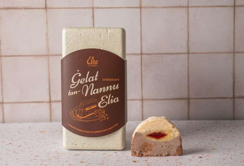 Il-ġelat tan-nannu - chocolate/classic