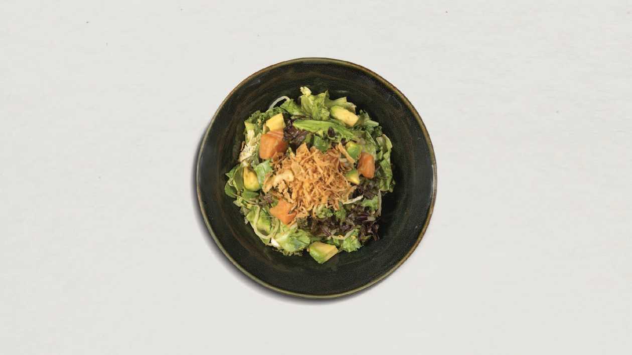64. Sashimi Salmon And Avocado Salad