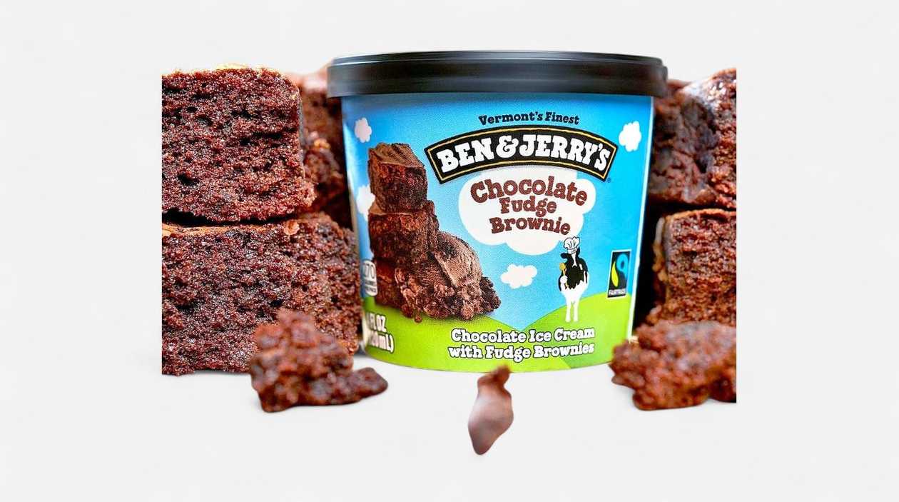 Ben & Jerry's CHOCO FUDGE BROWNIE" saldējums, 100ml