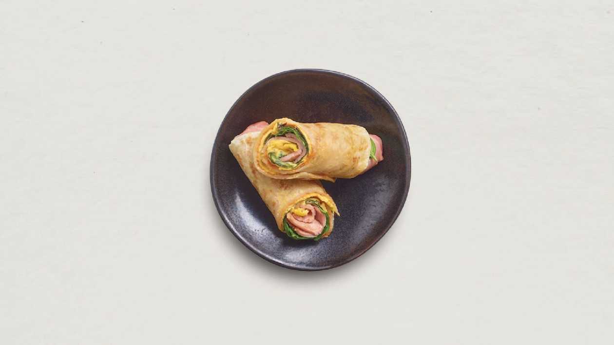 240. Thai Roti Bacon Wrap