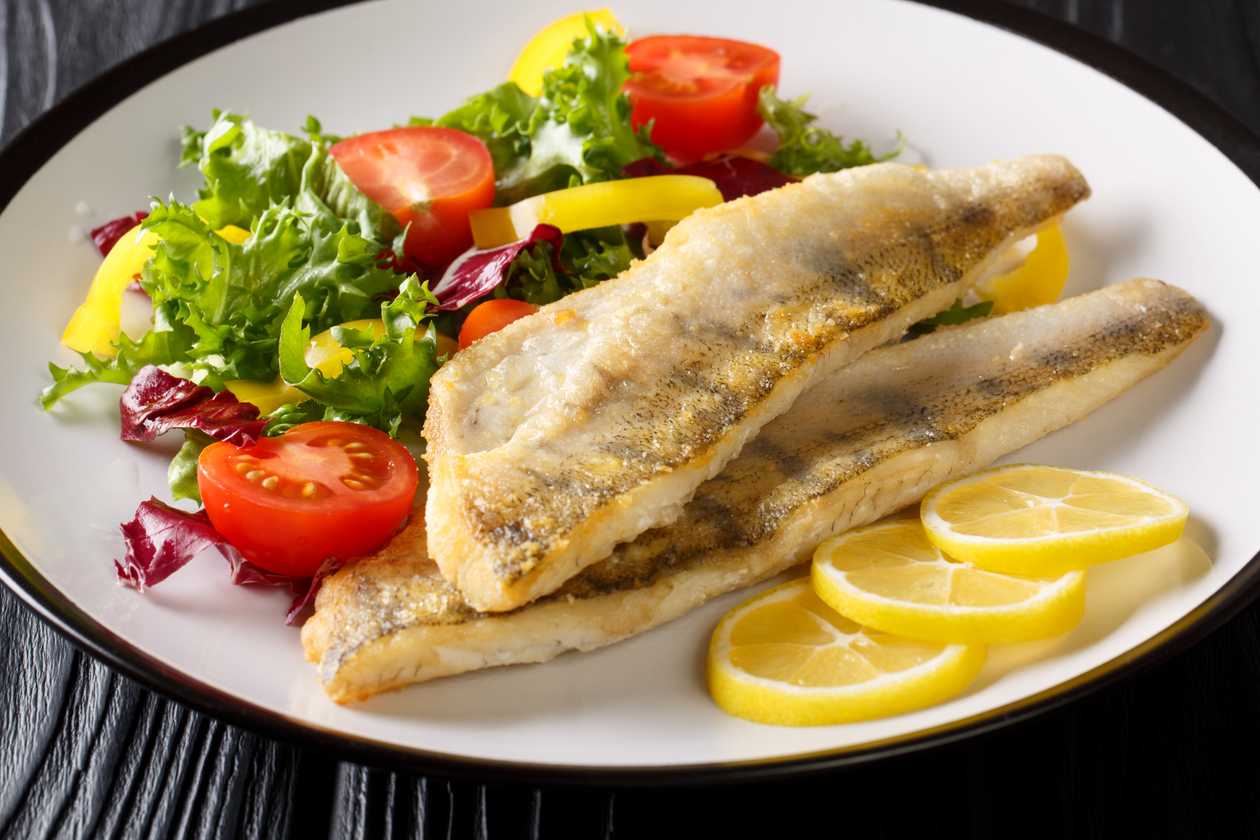 Luccioperca al forno