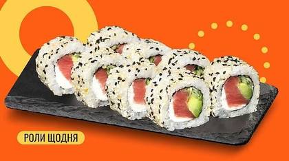 Філадельфія з тунцем в кунжуті