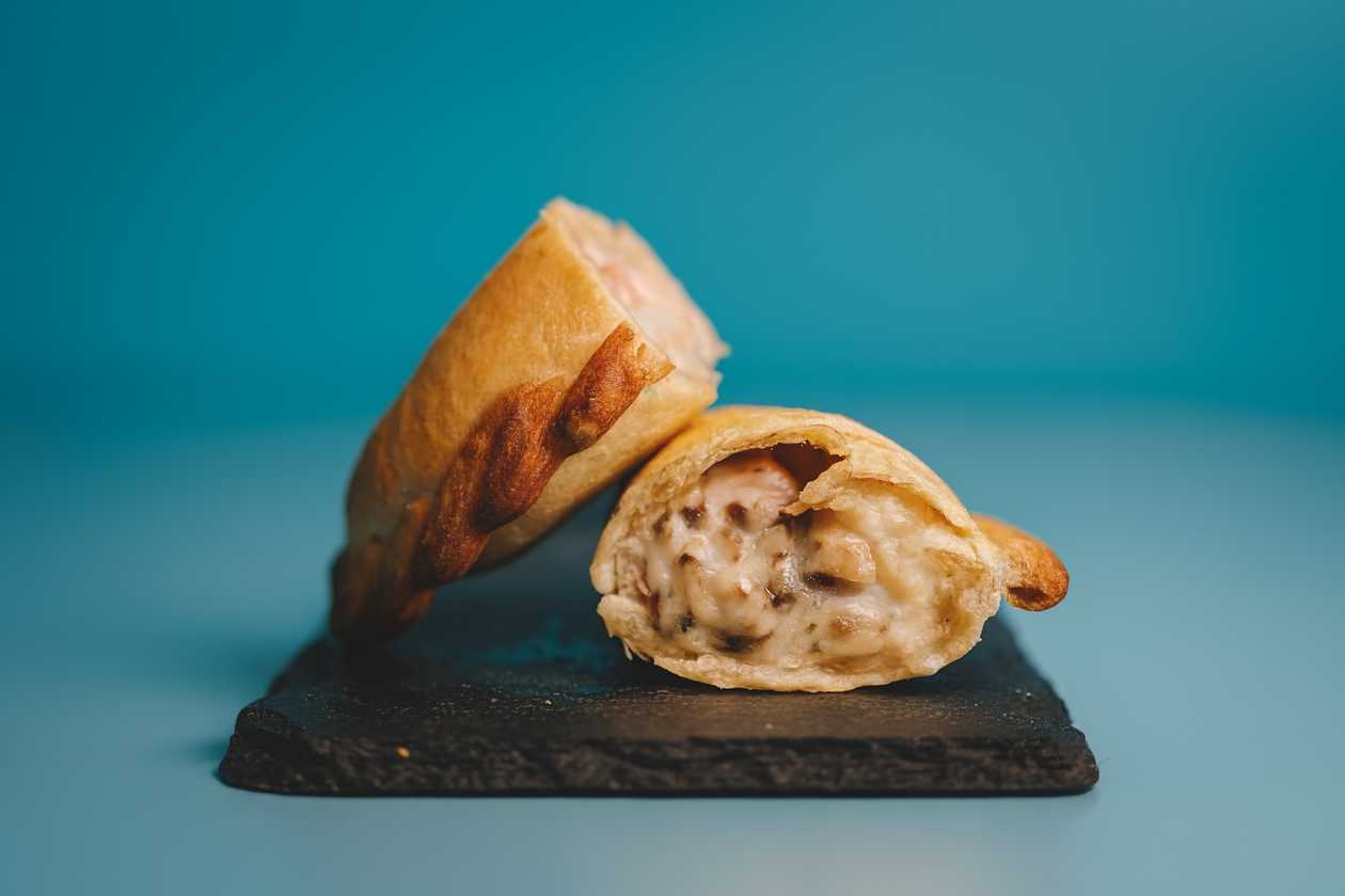 Empanada de Cogumelos e Queijo