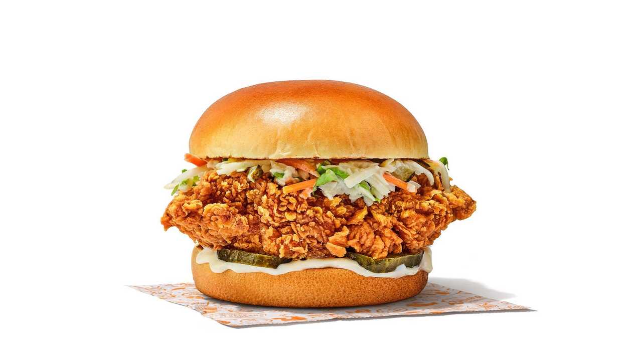 Coleslaw Chicken Sandwich