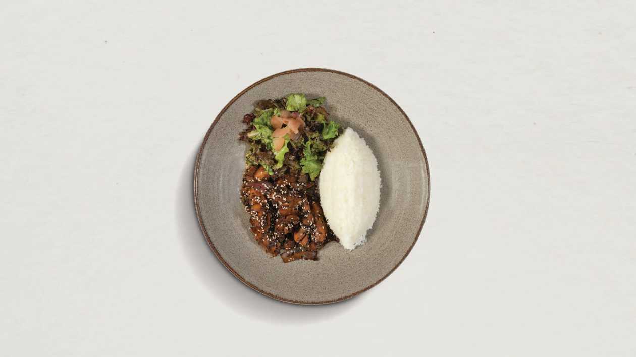 91. Teriyaki Chicken Raisu