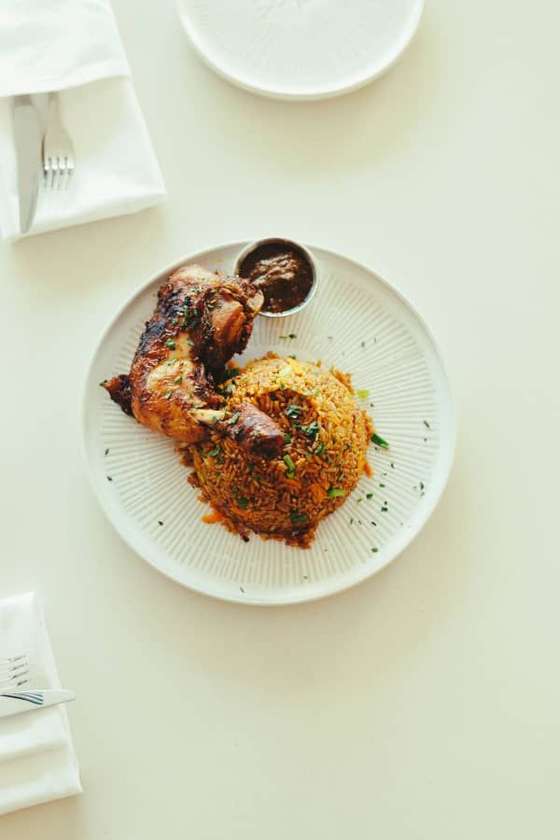 Grilled Chicken and Rice