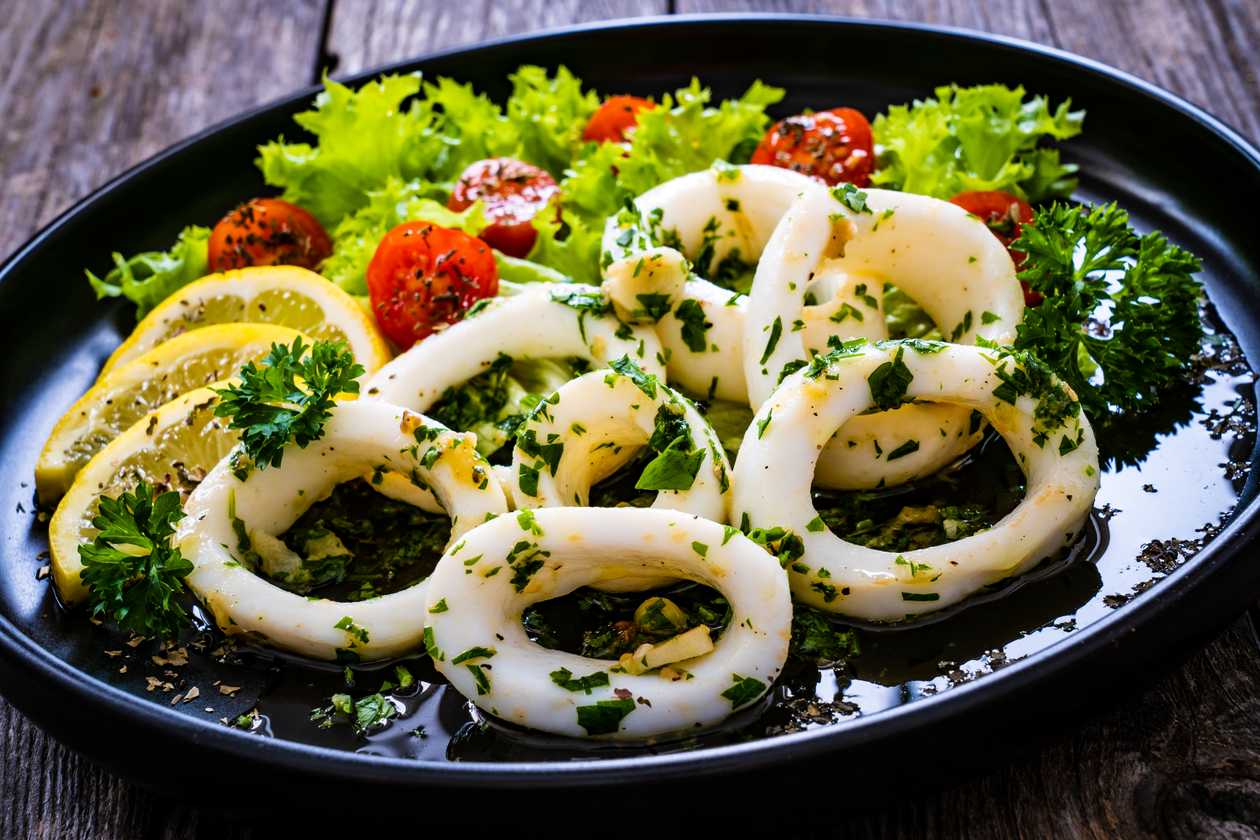 Calamari alla griglia