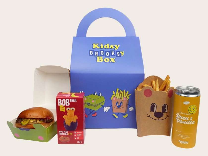 Kidsy Brooksy Box з бургером