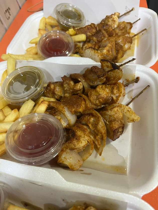 Grilled skewers