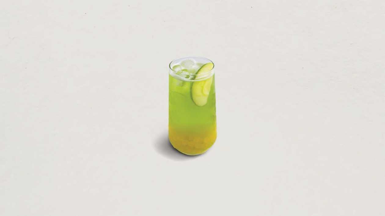 719. Apple On The Peach Bubble Tea🆕