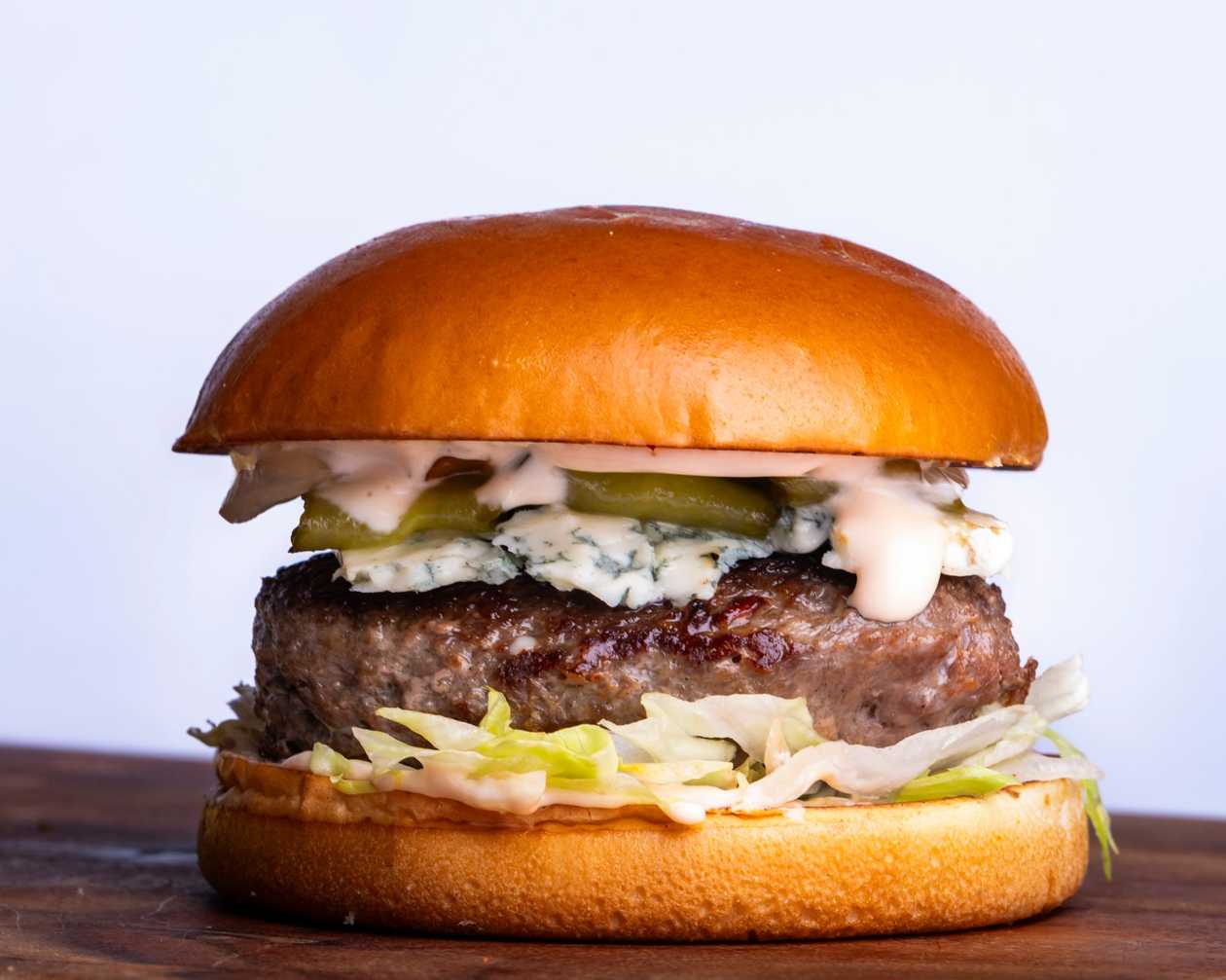 Beef & Gorgonzola Burger