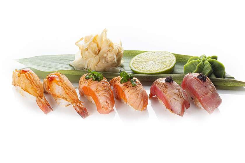 Aburi nigiri assortii 6TK
