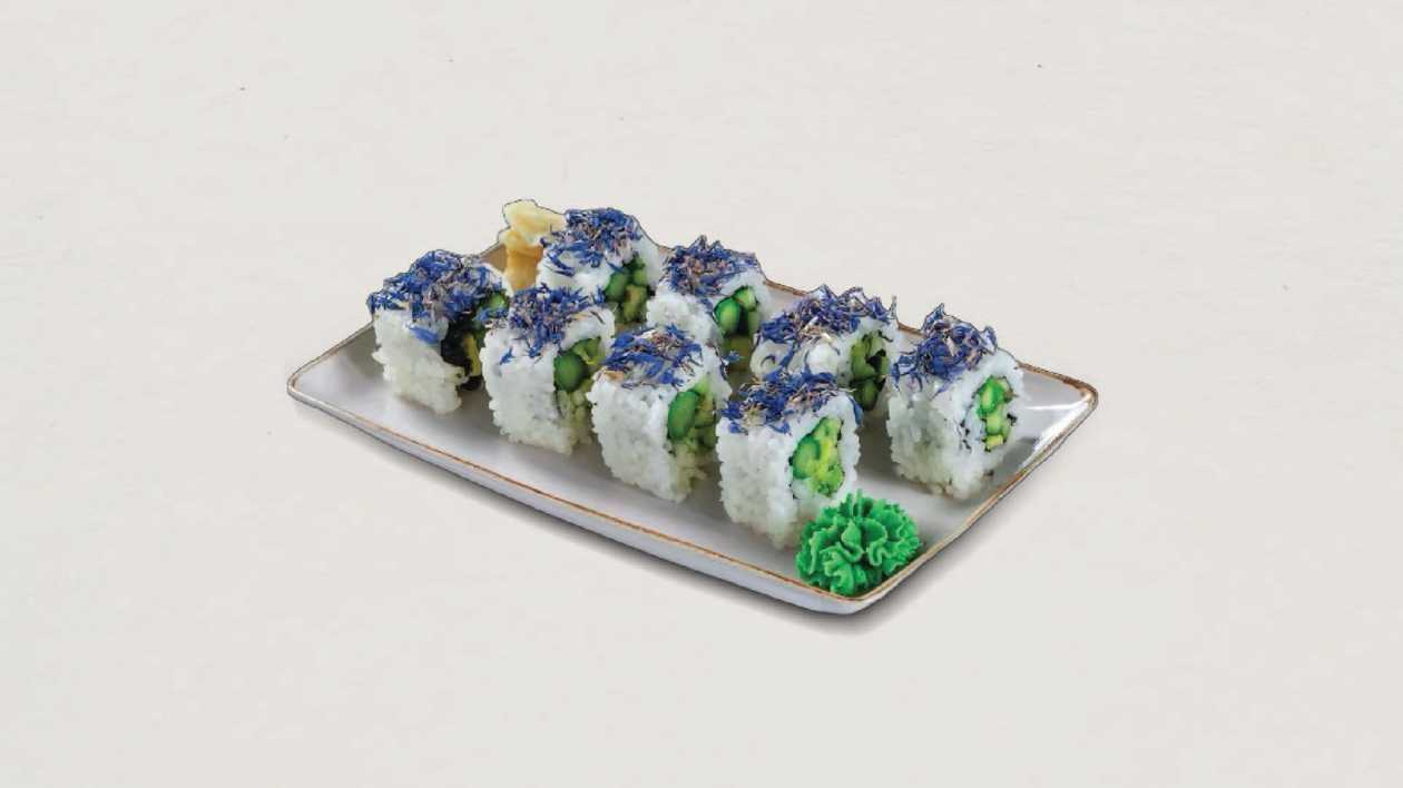 177. Asparagus Mango Cucumber and Avocado Roll Large