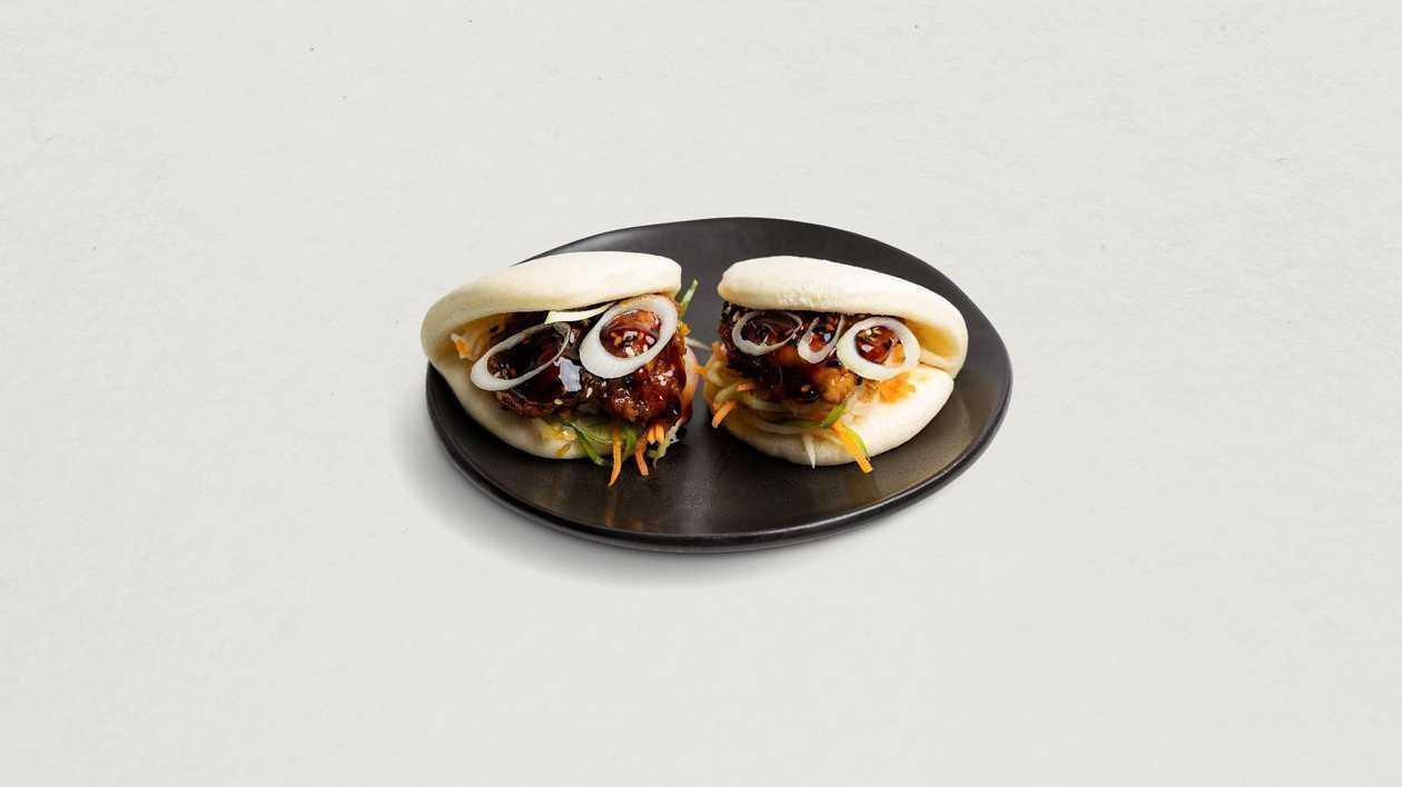 1+1 110. Korean BBQ Chicken Bao Buns🆕