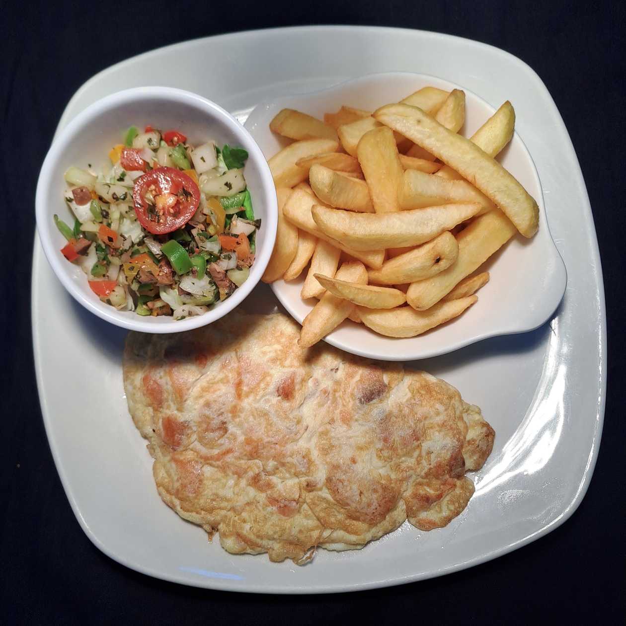 Salmon Omelette