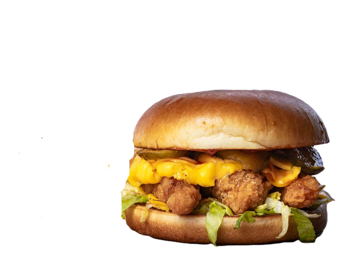 Crispy strips burger