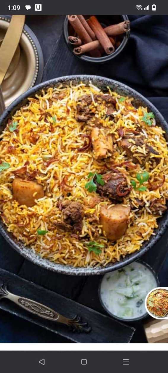 Mutton biriyani