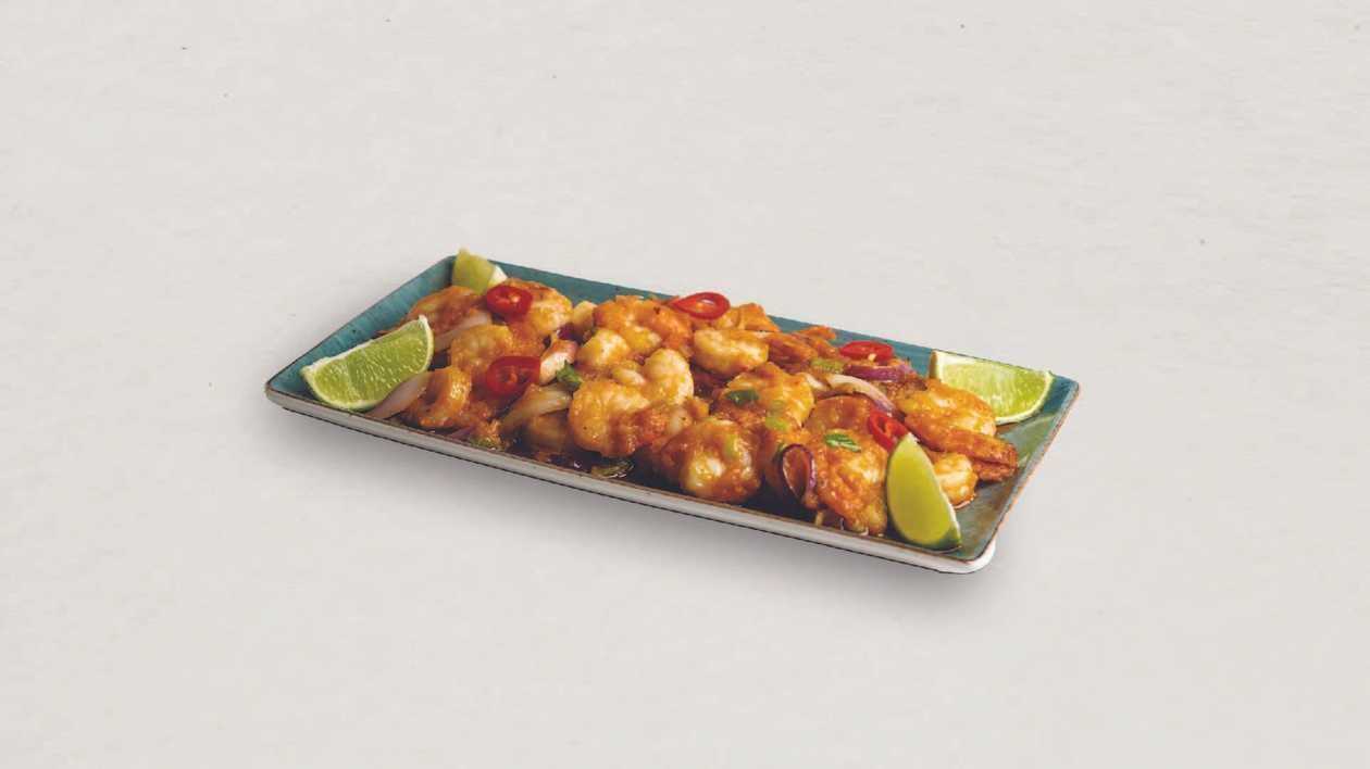 134. Bang Bang Prawns Platter