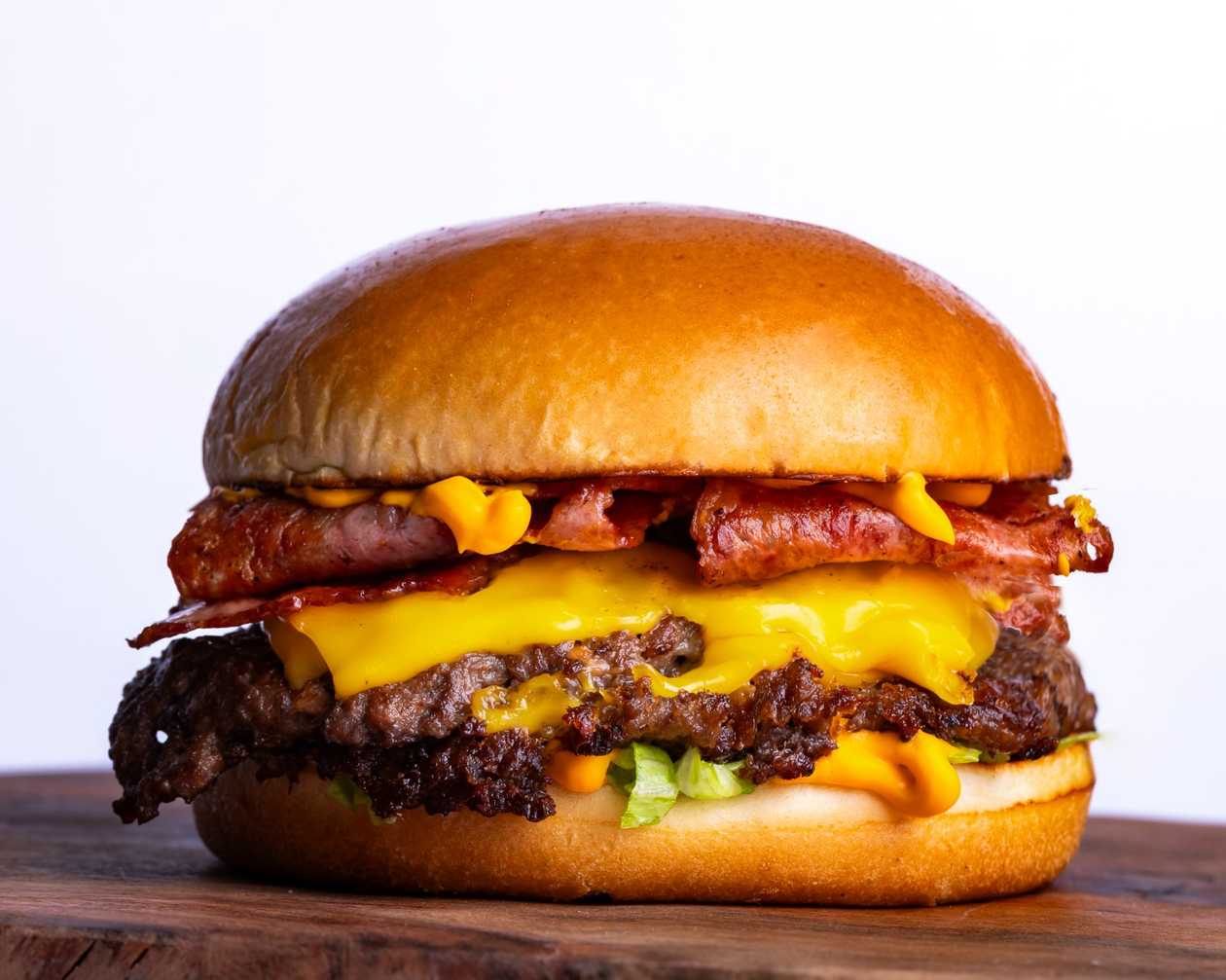 Smashed Bacon & cheddar Burger