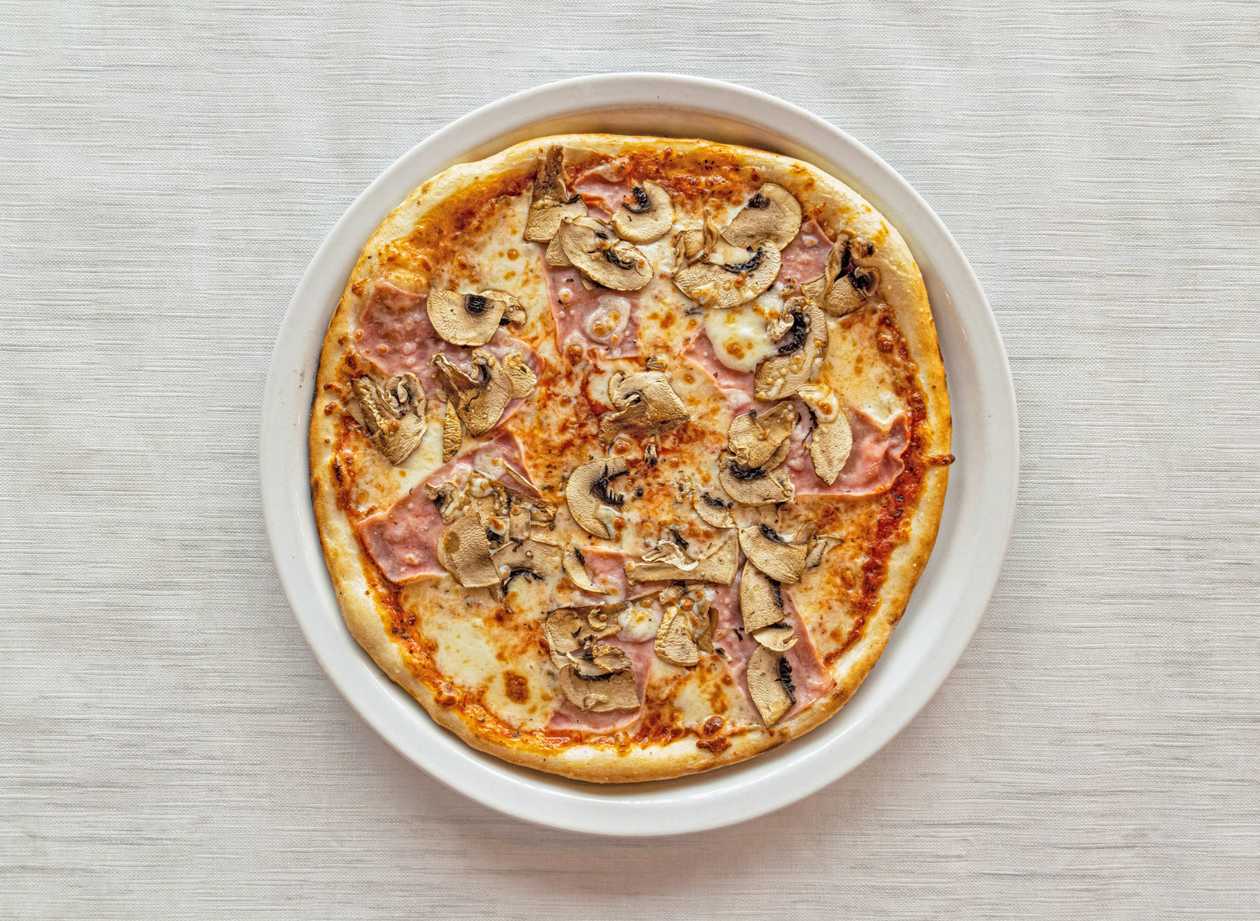 Prosciutto e funghi