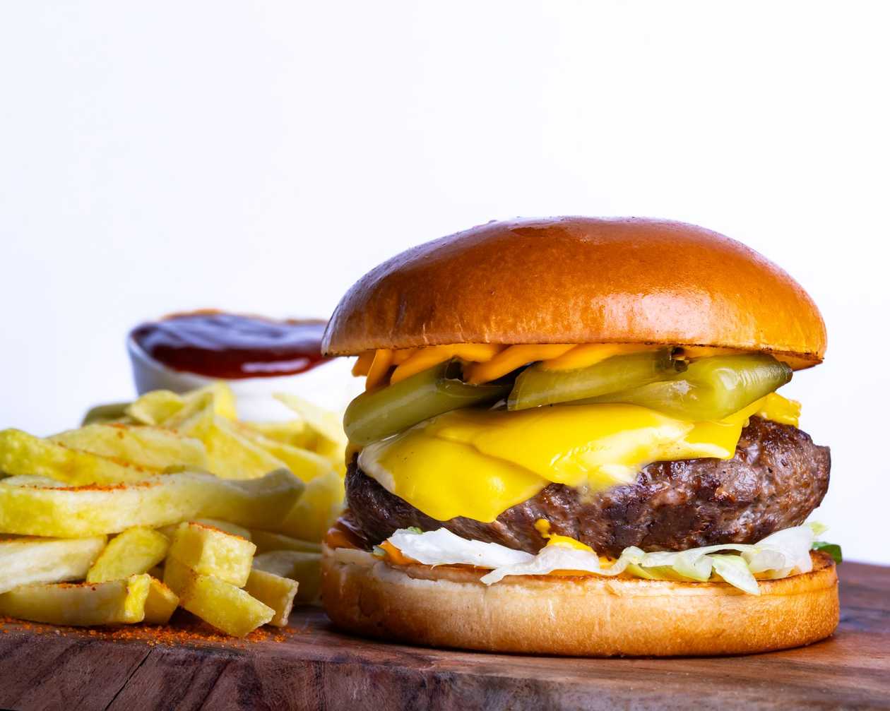 Beef&Cheddar Burger