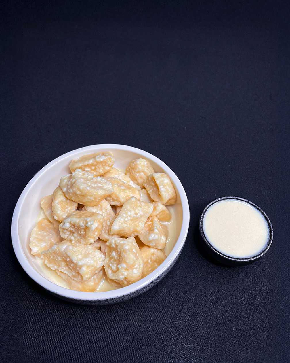 Boiled Curd Dumplings