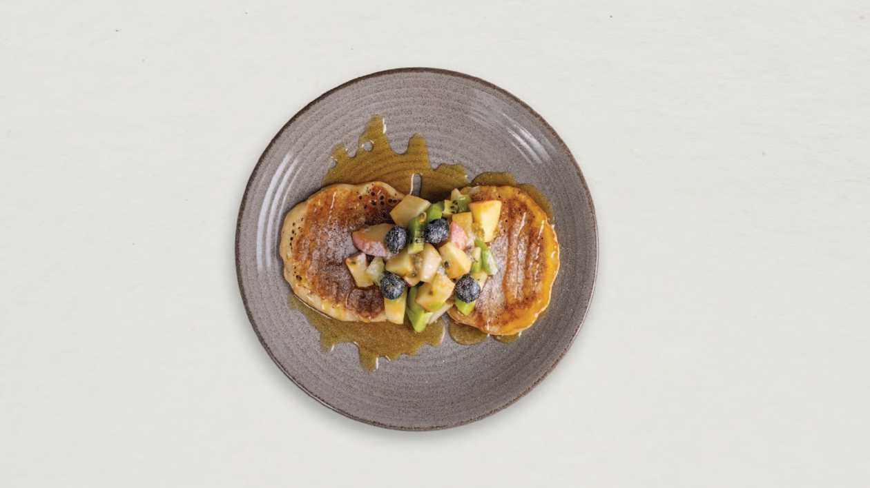 231. Mini Apple And Goji Pancakes