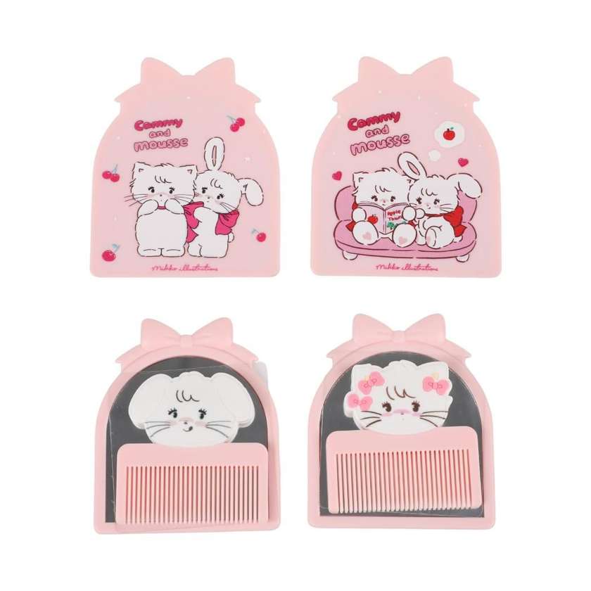 MIKKO Collection Mini Brush with Mirror