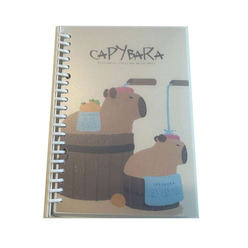 MIMI BARA Collection A5 Loose-leaf Wire-bound Book (Showering, 80 Sheets)