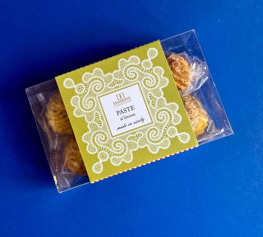 Sicilian Lemon Paste Cookies