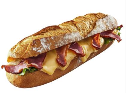 Cheese and Ham Baguette