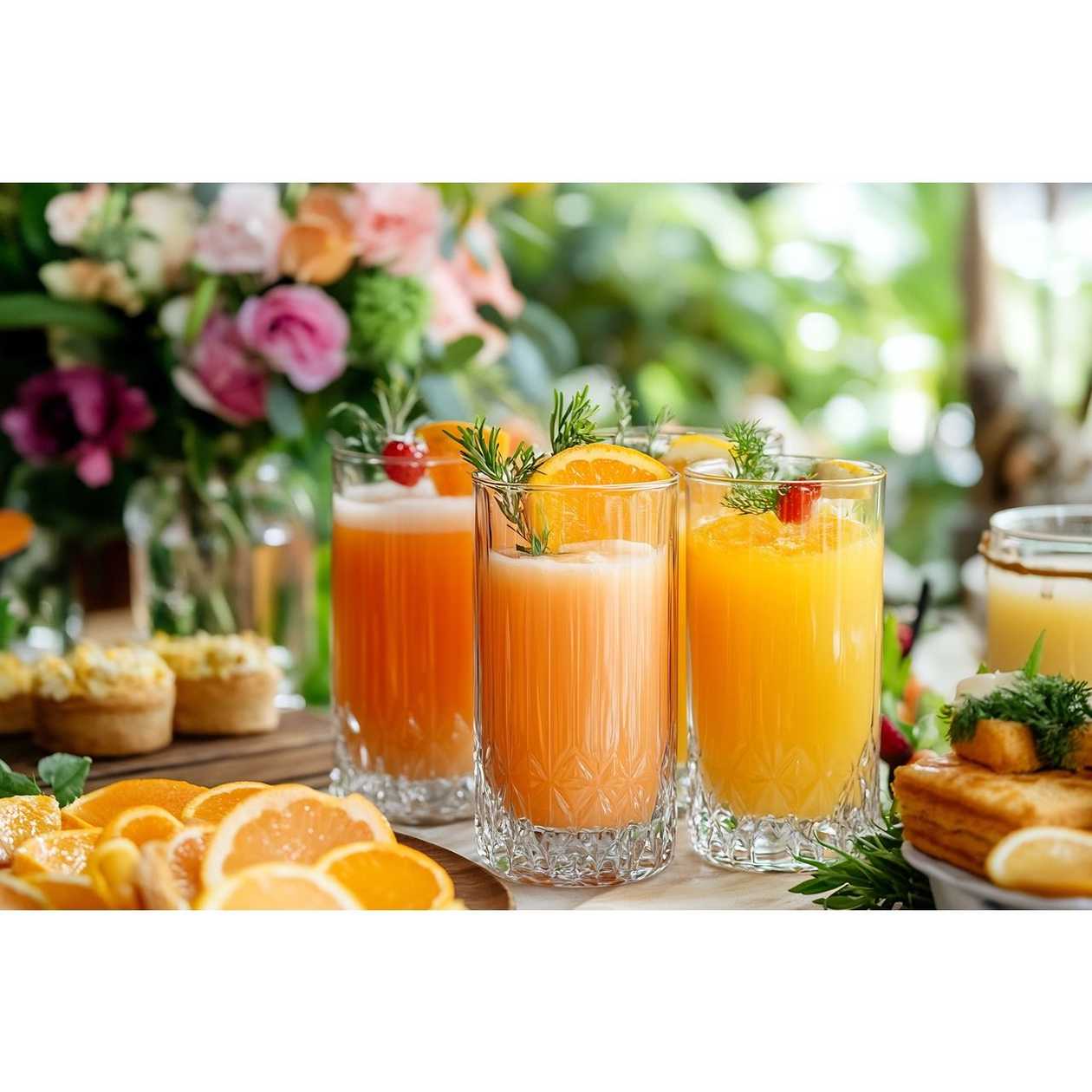 Freshly squeezed orange juice