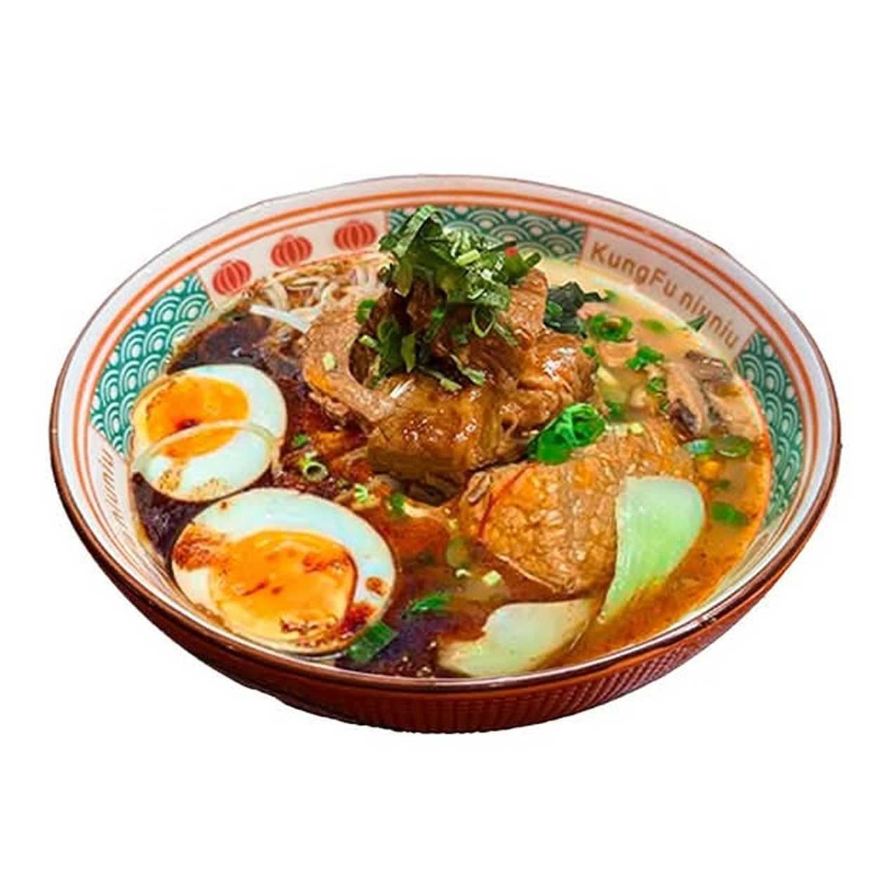 Black Garlic Beef Noodles