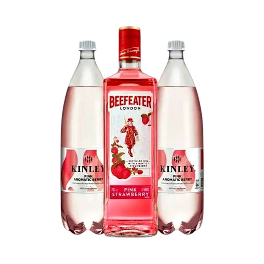 Beefeater PINK 0,7l + 2x Tonic Pink 1,5l