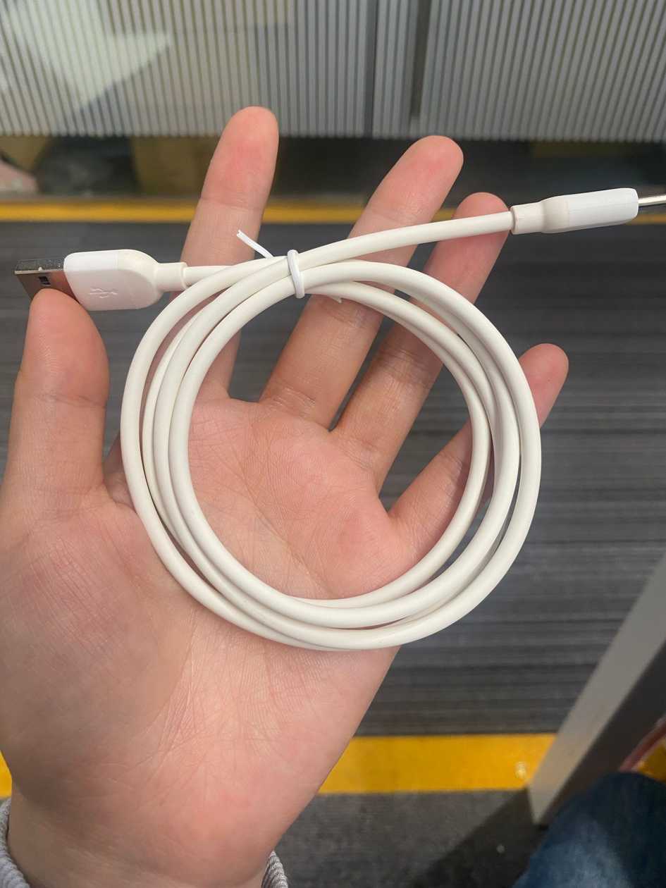 Master Series Silicone 2m 8-PIN Charging Cable(White)