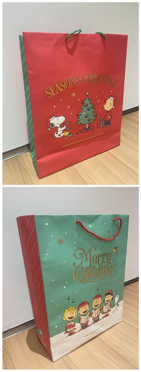 Snoopy Christmas Party Collection Ultra Big Shopping Bag (2 Assorted Models)