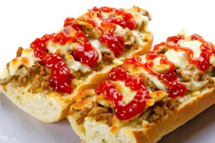 Four Cheese Pizza Baguette