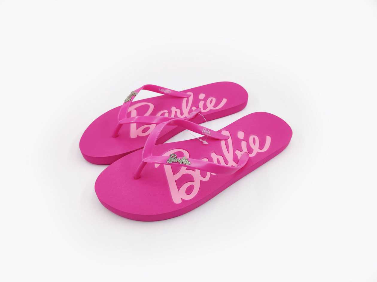 Barbie Series Women0s Flip-Flops(Pink,39-40)