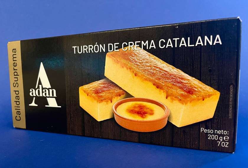 Spanish Turron With Crème Brûlée Flavor