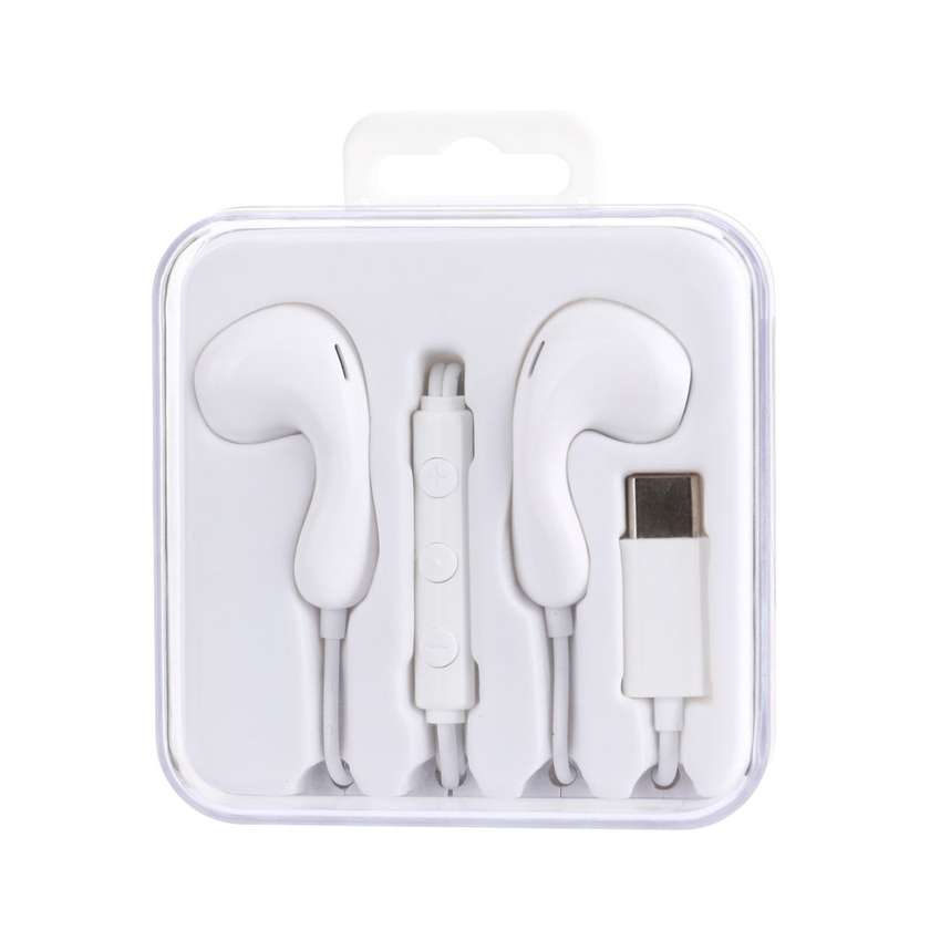 Elegance Series Type-C in-Ear Earphones  Model: 6312(White)